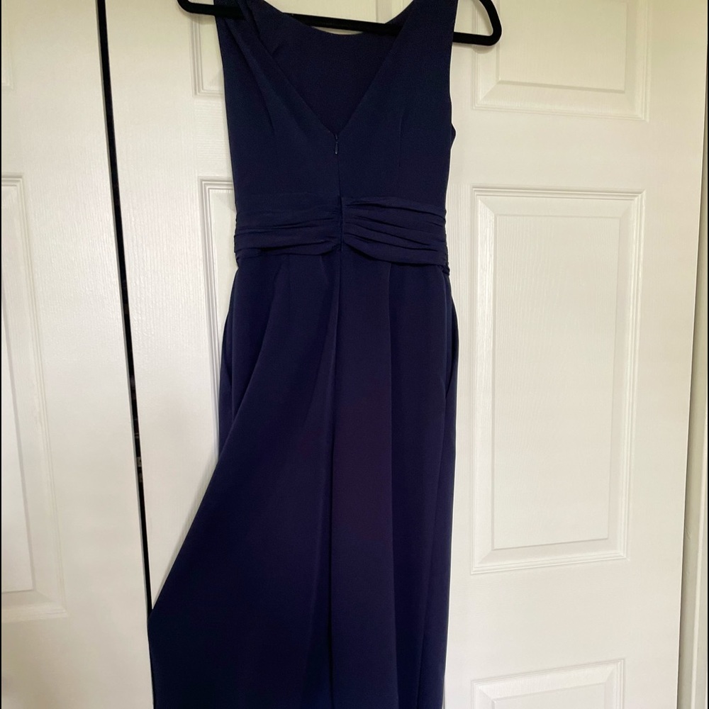 Blue jumpsuit